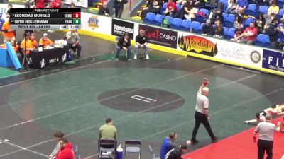 89 lbs Round Of 16 - Leonidas Murillo, Cumberland Valley vs Seth Hollerman, Franklin