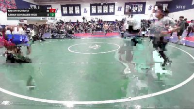 152 lbs Semifinal - Josiah Moreira, Rough House vs Azuan Gonzales-Rice, Inland Elite