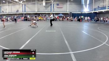 76 lbs Finals (2 Team) - Finn Wheeler, Brawler Elite vs Anthony Messina, Buxton
