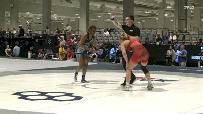 130 lbs 1st Place Match - Emma Bacon, Team Pennsylvania vs Naima Ghaffar, M3 Wrestling Academy