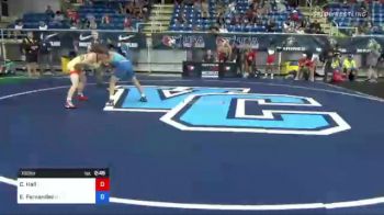 132 lbs Round Of 64 - Chase Hall, Illinois vs Ethan Fernandez, New Jersey