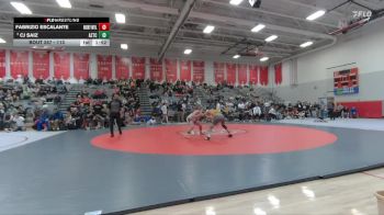 113 lbs Champ. Round 2 - CJ Saiz, Aztec vs Fabrizio Escalante, Rocky Mountain