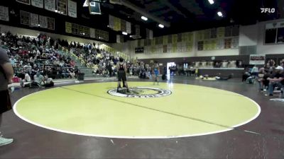 120 lbs Cons. Round 2 - Frankie De Leon, Rancho Bernardo WC vs Bruce Ortega, Bay Area Dragons