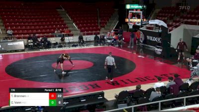 174 lbs Finals (2 Team) - Cortilius Vann, Morgan State vs Tyler Brennan, Little Rock