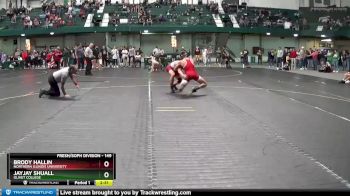 149 lbs Cons. Round 3 - Brody Hallin, Northern Illinois University vs Jayjay Shuall, Olivet College