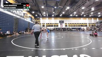 148 lbs Quarterfinal - Alaya Henderson, Canon-McMillan vs Kaylee Flowers, New Castle
