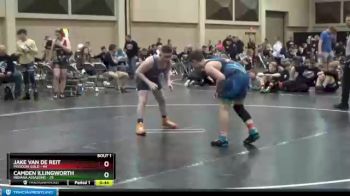 140 lbs Finals (2 Team) - Jake Van De Reit, Missouri Gold vs Camden Illingworth, Indiana Assassins