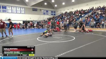 106 lbs Semifinal - Kayla Renteria, Team Faith vs Reighlene Valdez, Long Beach Poly High School Wr