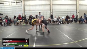130/138 Round 3 - Seth Justin, WLC Blast vs Matt Mullins (130), Unattached