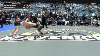 150 lbs Semifinal - Michael Romero, St John Bosco vs Arseni Kikiniou, Poway