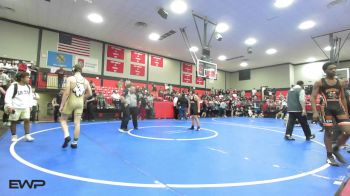138 lbs Consi Of 8 #1 - Issac Buzzard, Coweta vs Alijah Bowman, McAlester
