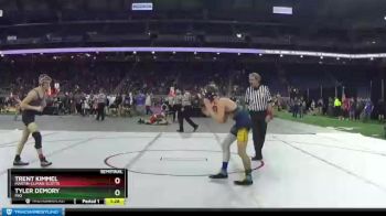 D4-112 lbs Semifinal - Trent Kimmel, Martin-Climax-Scotts vs Tyler Demory, Mio