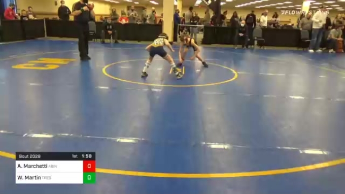 65 lbs Prelims - Alex Marchetti, Abington Heights vs Walker Martin ...