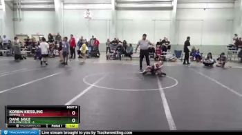 56 lbs Round 3 (8 Team) - Korbin Kiessling, Rampage vs Dane Sigle, PA Alliance Blue