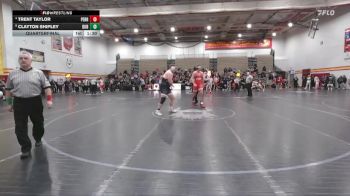 285 lbs Quarterfinal - Clayton Shipley, Dublin Coffman vs Trent Taylor, Perry