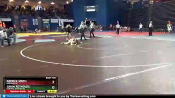 126 lbs Cons. Round 1 - Patrick Smith, Heritage HS vs Gavin Reynolds, Central Dauphin HS