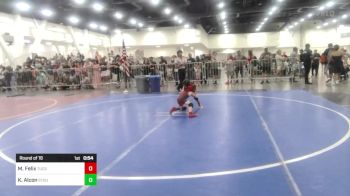 43 lbs Round Of 16 - Myla Felix, Tucson Pride WC vs Kiah Alcon, Stout Wr Acd