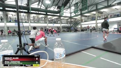 138-159 lbs Cons. Semi - Wesley Allen, Lakota West vs Ryan Johnston, Relentless Training Center