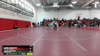 175 lbs Cons. Round 3 - Larry Hennings, Discovery Canyon vs Moses Barton, Greeley West