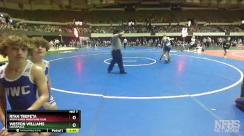 95 lbs Cons. Round 3 - Weston Williams, Chesapeake vs Ryan Trepeta, Ocean Lakes Wrestling Club