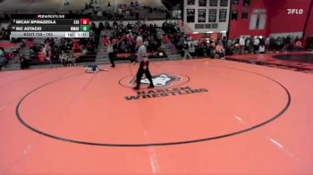 165 lbs Cons. Round 6 - Micah Spinazzola, Chicago (ST. RITA) vs Nic Astacio, Woodstock (MARIAN)