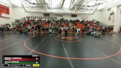 157D Round 3 - Sergio Cardenas, Worland vs Myles Hensley, Cody