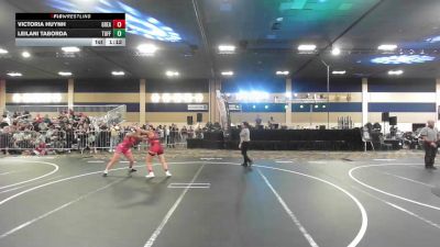 116 lbs Round Of 64 - Victoria Huynh, Great Oak HS vs Leilani Taborda, Tuff Kidz Outlaws WC