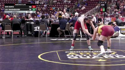 148 lbs Consi 4 - Eve Kurtz, Pine Grove-G vs Lily Raudabaugh, Big Spring-G