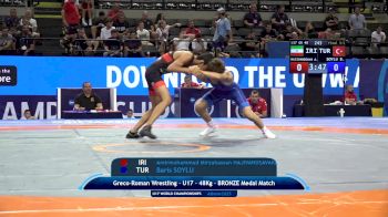 48 kg Final 3-5 - Amirmohammad Hajivandsavaki, Iran vs Baris Soylu, Turkiye