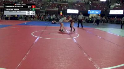 151 lbs Semifinal - Brooke Werth, Shepherd Girls vs Makayla Reynolds, Team Real Life