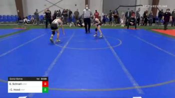 112 lbs Consolation - Gavin Schnall, Edge vs Cullen Hood, Stafford Wrestling Club