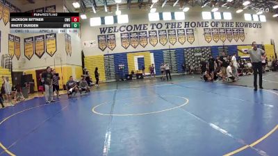 113 lbs Round 2 (8 Team) - Jackson Bittner, Claw WC vs Rhett Durden, Applied Pressure WC