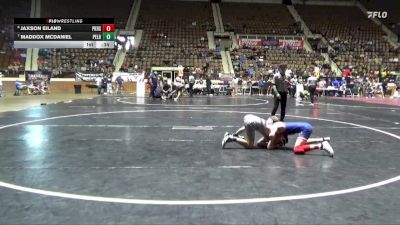 6A 106 lbs Cons. Round 5 - Maddox Mcdaniel, Pelham vs Jaxson Eiland, Pike Road School