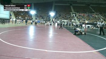 6A 138 lbs Cons. Round 5 - Nolan Hinkle, Hueytown vs William Hartsfield, Chelsea
