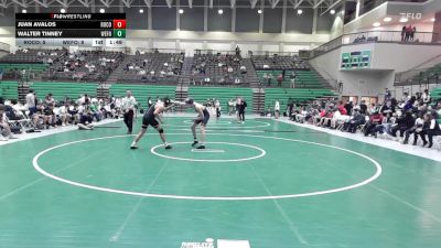 190 lbs Round 1 (16 Team) - Juan Avalos, Rockdale County vs Walter Tinney, West Forsyth