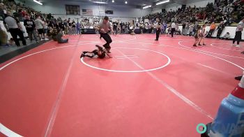 40 lbs Consi Of 8 #2 - Jaxon Bonds, Claremore Wrestling Club vs James Duncan, Pin-King All Stars