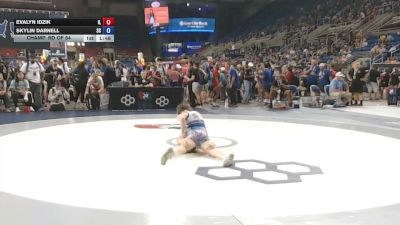 125 lbs Champ. Rd Of 64 - Evalyn Idzik, Illinois vs Skylin Darnell, South Carolina