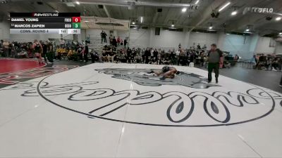 157 lbs Cons. Round 4 - Daniel Young, Fort Collins vs Marcos Zapien, Denver South