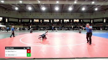 138 lbs Semifinal - Spencer Barnhart, Malvern Prep vs Billy Dekraker, Blair Academy