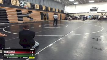 100 lbs Champ. Round 1 - Myles Egen, Lone Star Middle School vs Wyatt Shipp, Kuna Middle School