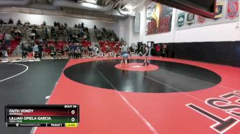 120 lbs Champ. Round 1 - Faith Vondy, Severance vs Lillian Opiela Garcia, Vista Peak