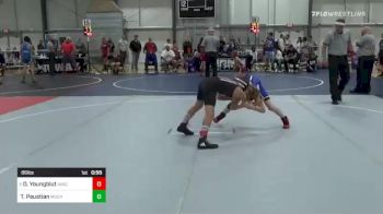 86 lbs 3rd Place - Dawson Youngblut, Iawc vs Tanner Paustian, Moen Wrestling Academy