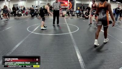 210 lbs Finals (2 Team) - Anthony Lawrence Trainor, Mat Warriors Red vs Jacob Endzel, SC Prep