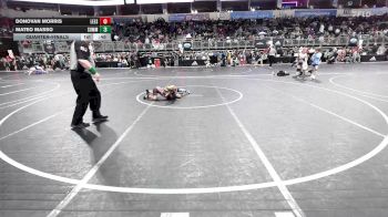 46 lbs Quarterfinal - Donovan Morris, Lees Summit Bronco Youth Wrestling vs Mateo Masso, Summit Wr Ac