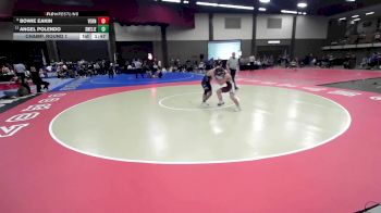 165 lbs Champ. Round 1 - Angel Polendo, San Elizario vs Bowie Eakin, Vernon