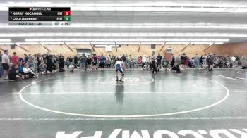 125 lbs Quarterfinal - Koray Kocaoglu, Pittsford vs Cole Daubert, Pottsville