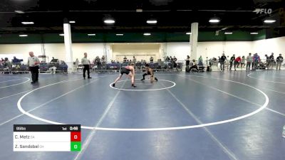 95 lbs Consi Of 8 #1 - Christopher Metz, GA vs Ziggy Sandobal, OH