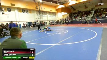 138 lbs Round 4 - Elijah Nash, Hopi vs Trek Kirkman, Flagstaff