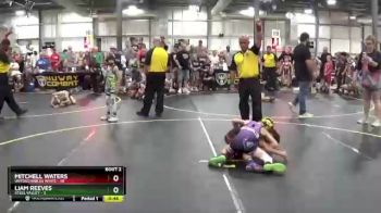 60 lbs Round 1 (6 Team) - Liam Reeves, Steel Valley vs Mitchell Waters, Untouchables White