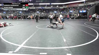 174 lbs Consi Of 8 #2 - Samuelu Hazelwood, Central Hardin High School vs Elijah Burns, Mercer County